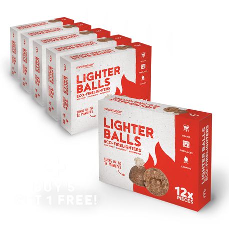 Megamaster Lighterballs eco-firelighter Bundle