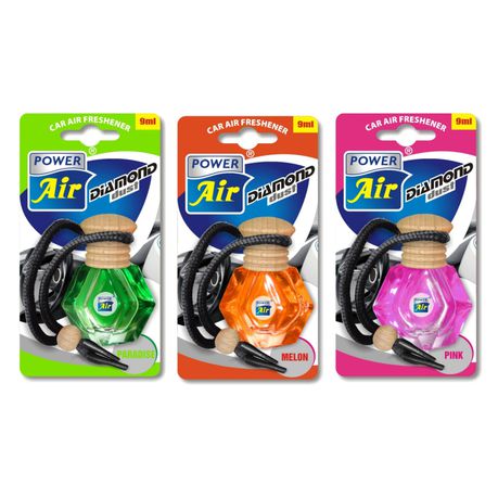 Car Air Freshener Diamond Dust - Power Air-Paradise-Melon-Pink-Combo 3