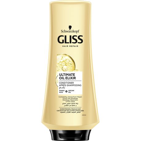 Schwarzkopf Gliss Ultimate Oil Elixir Conditioner - 400ml Buy Online in Zimbabwe thedailysale.shop