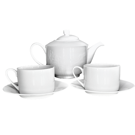 Tea Pot and 2 x Tea Cup and Sausers - Set Buy Online in Zimbabwe thedailysale.shop