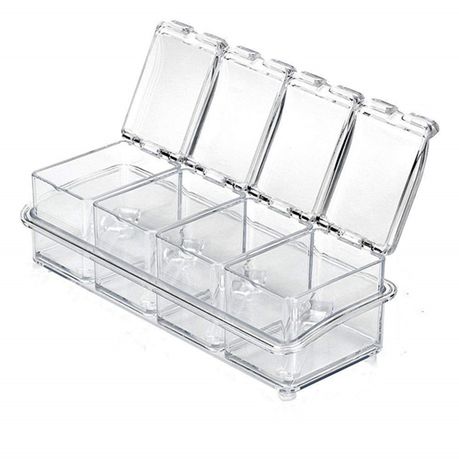 Crystal Seasoning Box (4 Piece)