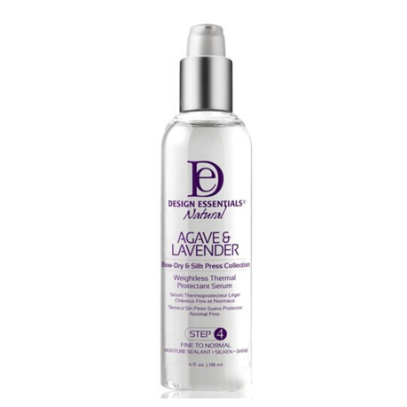 Design Essentials Agave Lavender Thermal Protection Serum 118ml Buy Online in Zimbabwe thedailysale.shop