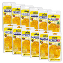 Load image into Gallery viewer, Shield - Fresh 24 Air Freshener - Vanilla Pineapple - 12 Pack
