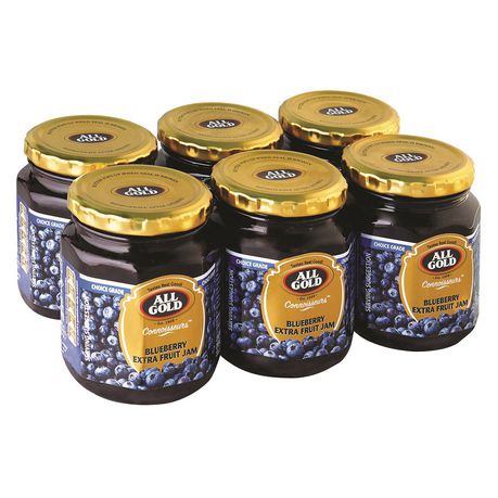 All Gold - Blueberry Connoisseurs Jam 6x320g