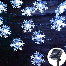 Load image into Gallery viewer, Snow Flake Solar Power LED Strap (SLS-SF-12-100-CW)
