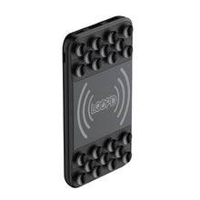 Load image into Gallery viewer, LOOPD 5000mAh Wireless Powerbank With Suction Cups-Black
