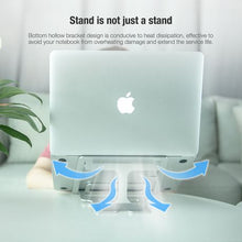 Load image into Gallery viewer, Nillkin FlexDesk Adjustable Laptop Cooling Stand - 5 Angles - Silver
