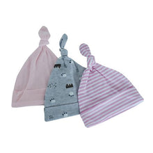 Load image into Gallery viewer, Snuggletime Gift Set 6 Piece Hats &amp; Mitten - Pink
