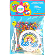 Load image into Gallery viewer, JKA - Rainbow &amp; Heart - Double Combo Kit - Iron On Bead Craft Toy
