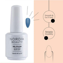 Load image into Gallery viewer, Nordik Beauty Gel Nail Polish - Louisiana Blues (15ml)
