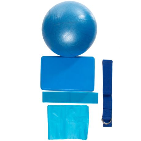 Essentials Flex Yoga/Pilates Set - Baby Blue