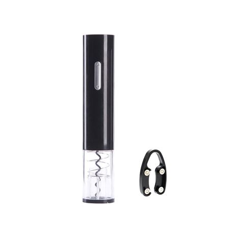 CheffyThings Electric Wine Corkscrew Opener Black Buy Online in Zimbabwe thedailysale.shop