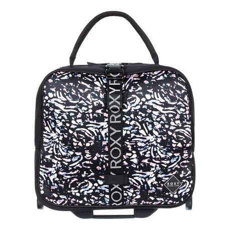 Roxy Geometric Storage Womens Wheeled Laptop Bag-True Black Izi