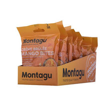 Load image into Gallery viewer, Montagu Mango Bites Creme Brulee 10x 50g Box
