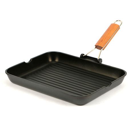 Risoli La Gratella Non-Stick Grill Pan - 36cm x 26cm Buy Online in Zimbabwe thedailysale.shop