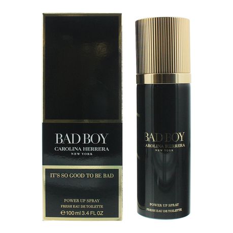 Carolina Herrera Bad Boy Power Up Spray Fresh EDT 100ml (Parallel Import) Buy Online in Zimbabwe thedailysale.shop