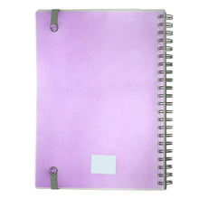 Load image into Gallery viewer, A4 Wiro Diary Pastel Lavender 2022
