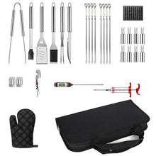 Load image into Gallery viewer, Heartdeco Braai BBQ Grill Utensil Tool Thermometer 30 Piece Set
