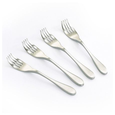 4 Piece Dinner Fork Set - Matte finish Buy Online in Zimbabwe thedailysale.shop