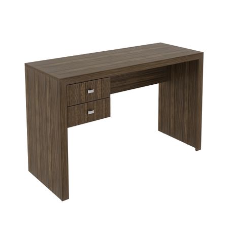 Linx Office Desk W/02 Drawers Walnut