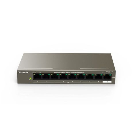 Tenda Switch 9-Port Ether 8-Port Poe Buy Online in Zimbabwe thedailysale.shop