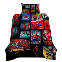 Load image into Gallery viewer, Avengers / Spiderman 3D Printed Single Bed Duvet Cover Set
