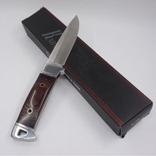 Load image into Gallery viewer, Sanjia K90 Full Tang Fixed Blade Hunting Knife with Nylon Sheath
