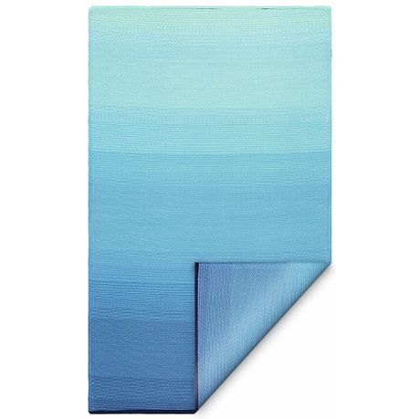 Fab Habitat Outdoor / Indoor Rug Big Sur Teal Buy Online in Zimbabwe thedailysale.shop