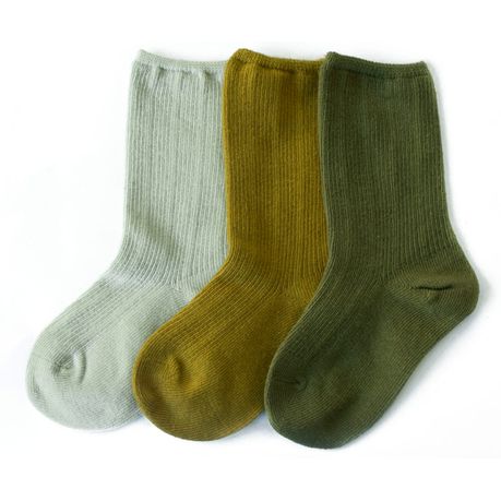 Luxury Cotton Baby Socks - 3 Pack