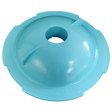 Orca Universal Pool Vac Lid - Aqua