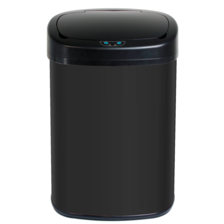 Black Round 48L Dustbin Touchless Trash Can Buy Online in Zimbabwe thedailysale.shop