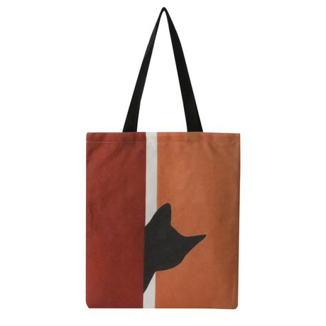 SoGood-Candy Fabric Shopping Bag – Abstract Kitty Buy Online in Zimbabwe thedailysale.shop