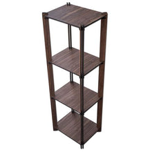 Load image into Gallery viewer, db Creative - 4 Tier Free-standing Walnut Shelving unit (Large)
