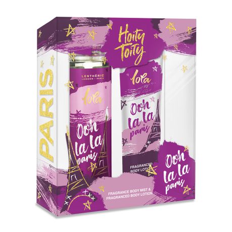 Lentheric Lola Ooh La La Fragrance Mist 220ML & Body Lotion 150ML