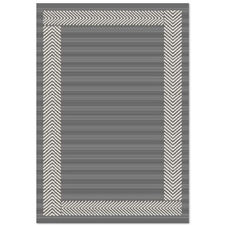 VanHoutte - Reversible Rectangular Rug - Modern Silver Buy Online in Zimbabwe thedailysale.shop