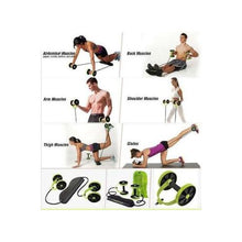 Load image into Gallery viewer, Revoflex Xtreme Abdominal AB Wheel &amp; Pilates Bar-Resistance Set
