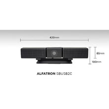 Load image into Gallery viewer, Alfatron SBUSB2C Video Bar for Video Conferencing and Gaming
