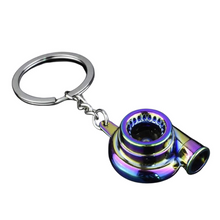 Load image into Gallery viewer, Turbo Keyring - Colourful Rainbow
