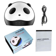 Load image into Gallery viewer, Panda Shaped 36W LED UV Light Nail Drier
