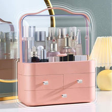 Load image into Gallery viewer, Everglitz Acrylic Cosmetic Organizer Storage Box With Drawers -Rose Pink
