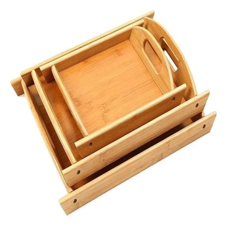 Wooden Serving Trays Set Of 3 Buy Online in Zimbabwe thedailysale.shop