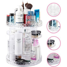 Load image into Gallery viewer, BubbleBean - Elite Acrylic Rotating Cosmetic/Jewellery Organizer
