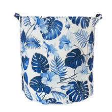 Load image into Gallery viewer, Creative Deco Eco-Friendly Laundry Basket with Drawstring - Hawaiian Leaves
