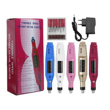 Load image into Gallery viewer, Speed Variable Rotary Detail Carver Pen Shape  Nail Art Drill Pink
