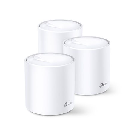 TL-Deco X60 AX3000 Whole Home Mesh Wi-Fi 6 System (3-pack)