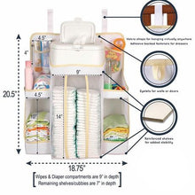 Load image into Gallery viewer, DH - Nursery Organizer And Diaper Caddy
