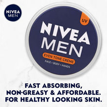 Load image into Gallery viewer, Nivea Men Even Tone Face Cream Tin - 30ml
