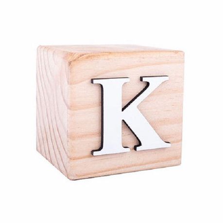 Wooden Alphabet Blocks(K) Buy Online in Zimbabwe thedailysale.shop