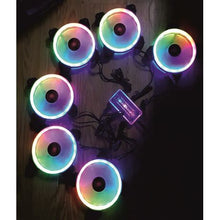 Load image into Gallery viewer, MR A TECH 120mm Adjust RGB Computer Case PC Cooling Fan
