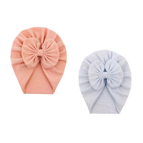 Baby Girl Turban - Peach & White Buy Online in Zimbabwe thedailysale.shop